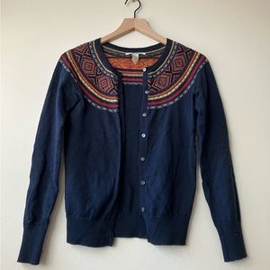 Wool Lucky beaded cardigan